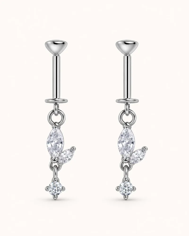 Elara Bloom Hanging Earrings — 1
